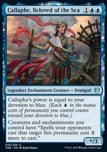 Callaphe, Beloved of the Sea⁣ - Theros Beyond Death⁣ (Uncommon)⁣ [45]