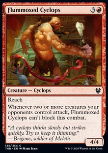 Flummoxed Cyclops⁣ - Theros Beyond Death⁣ (Common)⁣ [135]