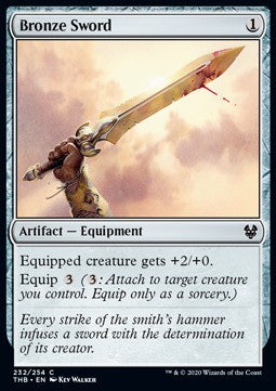 Bronze Sword⁣ - Theros Beyond Death⁣ (Common)⁣ [232]