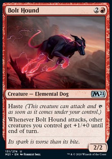 Bolt Hound⁣ - Core 2021⁣ (Uncommon)⁣ [131]