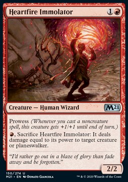 Heartfire Immolator⁣ - Core 2021⁣ (Uncommon)⁣ [150]