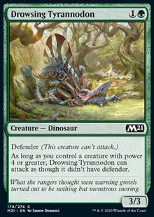 Drowsing Tyrannodon⁣ - Core 2021⁣ (Common)⁣ [178]