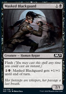 Masked Blackguard⁣ - Core 2021⁣ (Common)⁣ [113]