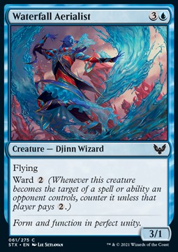 Waterfall Aerialist⁣ - Strixhaven: School of Mages⁣ (Common)⁣ [61]
