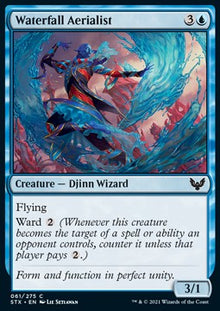 Waterfall Aerialist⁣ - Strixhaven: School of Mages⁣ (Common)⁣ [61]
