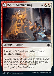Spirit Summoning⁣ - Strixhaven: School of Mages⁣ (Common)⁣ [236]