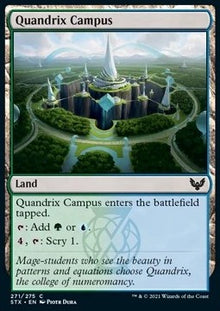 Quandrix Campus⁣ - Strixhaven: School of Mages⁣ (Common)⁣ [271]