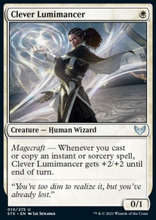 Clever Lumimancer⁣ - Strixhaven: School of Mages⁣ (Uncommon)⁣ [10]