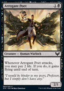 Arrogant Poet⁣ - Strixhaven: School of Mages⁣ (Common)⁣ [63]
