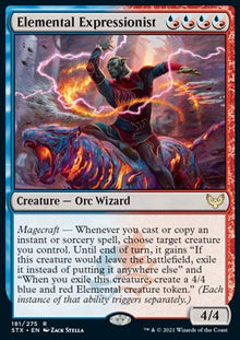 Elemental Expressionist⁣ - Strixhaven: School of Mages⁣ (Rare)⁣ [181]