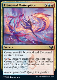 Elemental Masterpiece⁣ - Strixhaven: School of Mages⁣ (Common)⁣ [182]