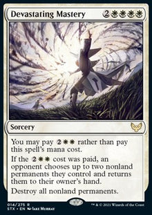 Devastating Mastery⁣ - Strixhaven: School of Mages⁣ (Rare)⁣ [14]