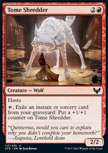 Tome Shredder⁣ - Strixhaven: School of Mages⁣ (Common)⁣ [117]