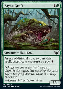 Bayou Groff⁣ - Strixhaven: School of Mages⁣ (Common)⁣ [121]