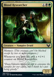 Blood Researcher⁣ - Strixhaven: School of Mages⁣ (Common)⁣ [166]