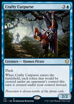 Crafty Cutpurse⁣ - Commander: Strixhaven⁣ (Rare)⁣ [117]