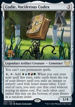Codie, Vociferous Codex (V.1)