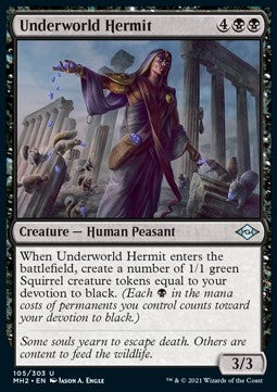 Underworld Hermit⁣ - Modern Horizons 2⁣ (Uncommon)⁣ [105]