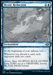 Mystic Redaction⁣ - Modern Horizons 2: Extras⁣ (Uncommon)⁣ [338]
