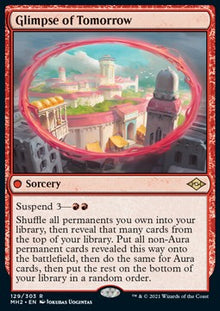 Glimpse of Tomorrow⁣ - Modern Horizons 2⁣ (Rare)⁣ [129]