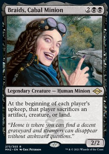 Braids, Cabal Minion (V.1)⁣ - Modern Horizons 2⁣ (Rare)⁣ [273]