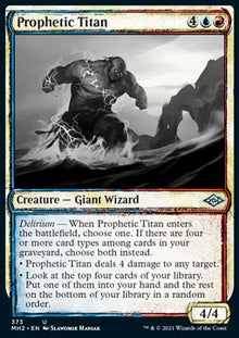 Prophetic Titan⁣ - Modern Horizons 2: Extras⁣ (Uncommon)⁣ [373]