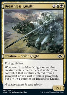 Breathless Knight⁣ - Modern Horizons 2⁣ (Common)⁣ [187]