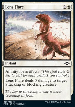 Lens Flare⁣ - Modern Horizons 2⁣ (Common)⁣ [20]