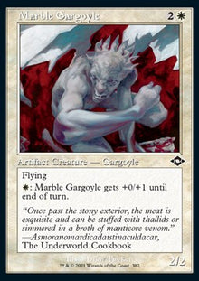 Marble Gargoyle (V.1)⁣ - Modern Horizons 2: Extras⁣ (Common)⁣ [382]