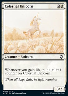 Celestial Unicorn⁣ - Adventures in the Forgotten Realms⁣ (Common)⁣ [5]