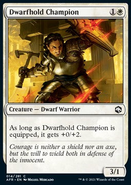 Dwarfhold Champion⁣ - Adventures in the Forgotten Realms⁣ (Common)⁣ [14]
