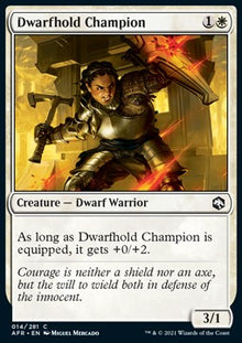 Dwarfhold Champion⁣ - Adventures in the Forgotten Realms⁣ (Common)⁣ [14]