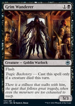 Grim Wanderer⁣ - Adventures in the Forgotten Realms⁣ (Uncommon)⁣ [107]