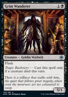Grim Wanderer⁣ - Adventures in the Forgotten Realms⁣ (Uncommon)⁣ [107]