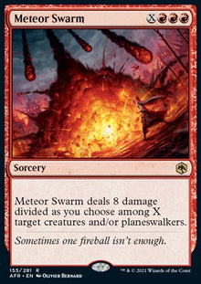 Meteor Swarm⁣ - Adventures in the Forgotten Realms⁣ (Rare)⁣ [155]