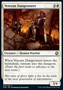 Veteran Dungeoneer⁣ - Adventures in the Forgotten Realms⁣ (Common)⁣ [40]