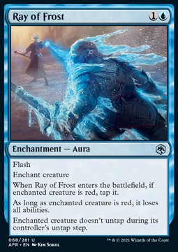 Ray of Frost⁣ - Adventures in the Forgotten Realms⁣ (Uncommon)⁣ [68]
