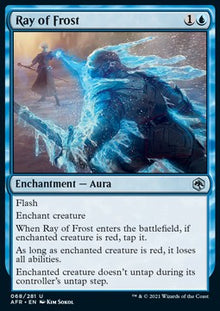 Ray of Frost⁣ - Adventures in the Forgotten Realms⁣ (Uncommon)⁣ [68]