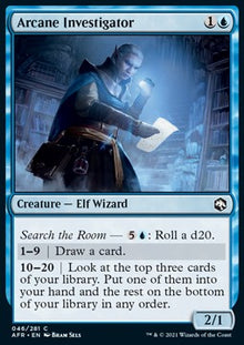 Arcane Investigator⁣ - Adventures in the Forgotten Realms⁣ (Common)⁣ [46]