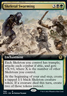Skeletal Swarming⁣ - Adventures in the Forgotten Realms: Extras⁣ (Rare)⁣ [389]