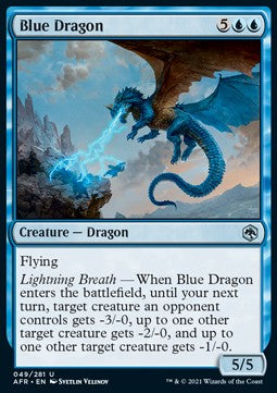 Blue Dragon⁣ - Adventures in the Forgotten Realms⁣ (Uncommon)⁣ [49]