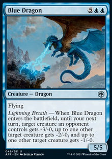 Blue Dragon⁣ - Adventures in the Forgotten Realms⁣ (Uncommon)⁣ [49]