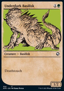 Underdark Basilisk⁣ - Adventures in the Forgotten Realms: Extras⁣ (Common)⁣ [334]