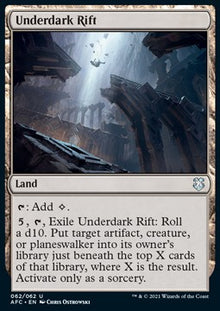Underdark Rift⁣ - Commander: Adventures in the Forgotten Realms⁣ (Uncommon)⁣ [62]