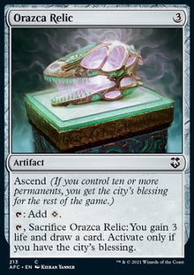 Orazca Relic⁣ - Commander: Adventures in the Forgotten Realms⁣ (Common)⁣ [213]