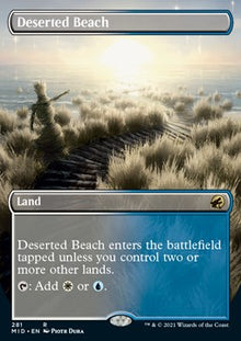 Deserted Beach⁣ - Innistrad: Midnight Hunt: Extras⁣ (Rare)⁣ [281]