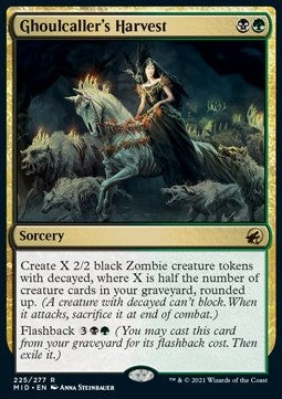 Ghoulcaller's Harvest⁣ - Innistrad: Midnight Hunt⁣ (Rare)⁣ [225]