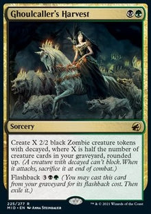 Ghoulcaller's Harvest⁣ - Innistrad: Midnight Hunt⁣ (Rare)⁣ [225]
