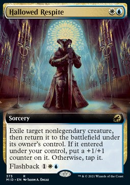 Hallowed Respite⁣ - Innistrad: Midnight Hunt: Extras⁣ (Rare)⁣ [373]