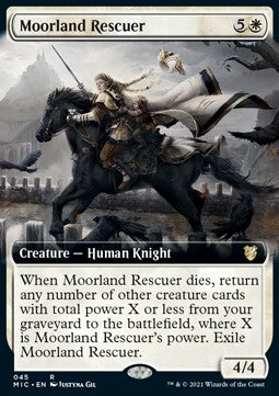 Moorland Rescuer (V.2)⁣ - Commander: Innistrad: Midnight Hunt⁣ (Rare)⁣ [45]